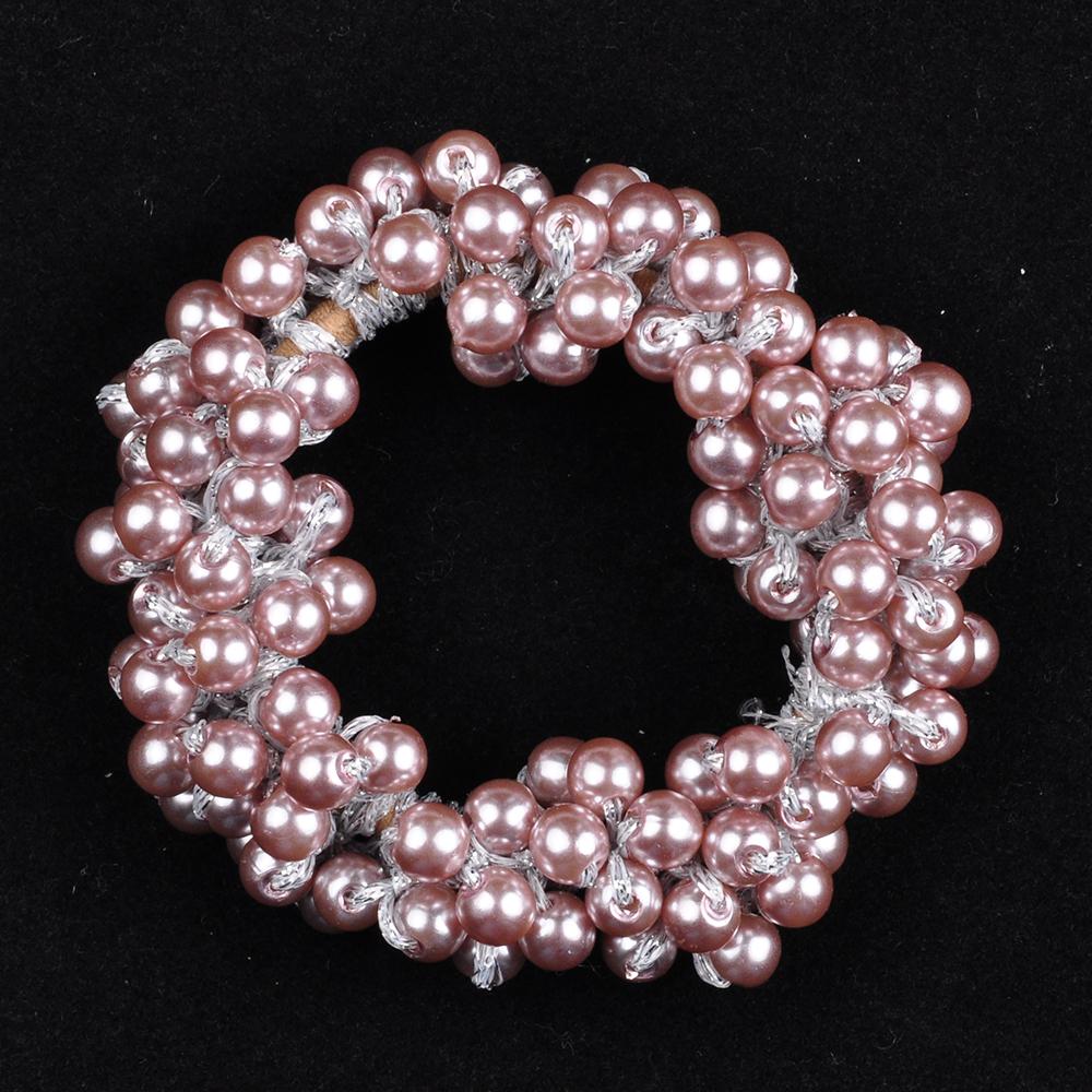 New Girls Imitation Pearl Elastic Hair Rubber Bands Bracelet Ponytail Holder Hair Ties Bands Rope Fashion Women Hair Accessories