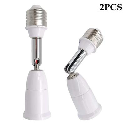 Light Socket Extender E26/E27 Light Socket Extension Medium Light Screw Bulb Base Extension Adj D8R4