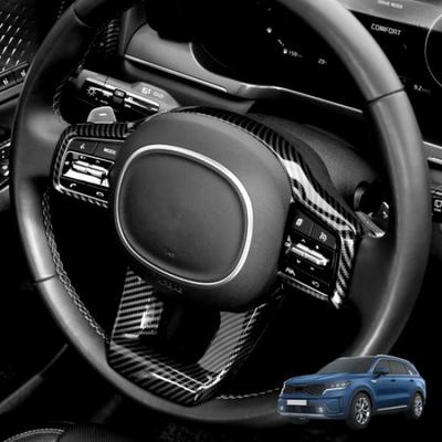 ABS Car Steering Wheel Frame Cover Trim For Kia Sorento -2025 Accessories