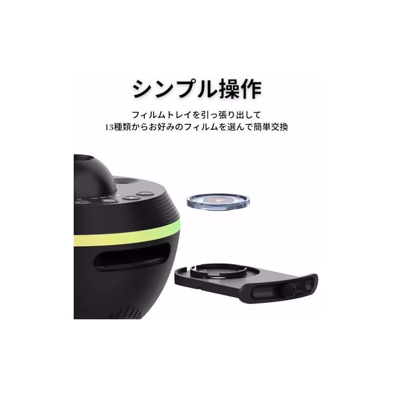 Galaxy Projector, Planetarium, Meteor Mode, Quiet, for Home Rooms, Home Star Projector Light, Starry Sky/Nebula/Moon/Celestial Bodies, Ceiling