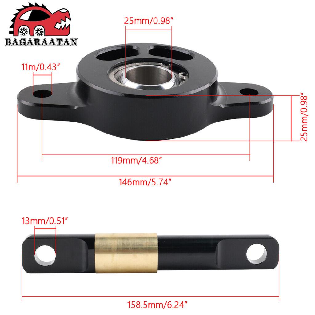Trailing Arm Spherical Bearing Bushing Kit Rear For Integra 1989-01 Civic 88-00