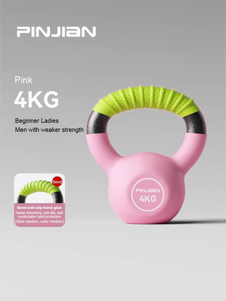 Mini Coated Kettlebell Solid Iron For Glute Workout Home Fitness Equipment Women Men Exercise Training Gear