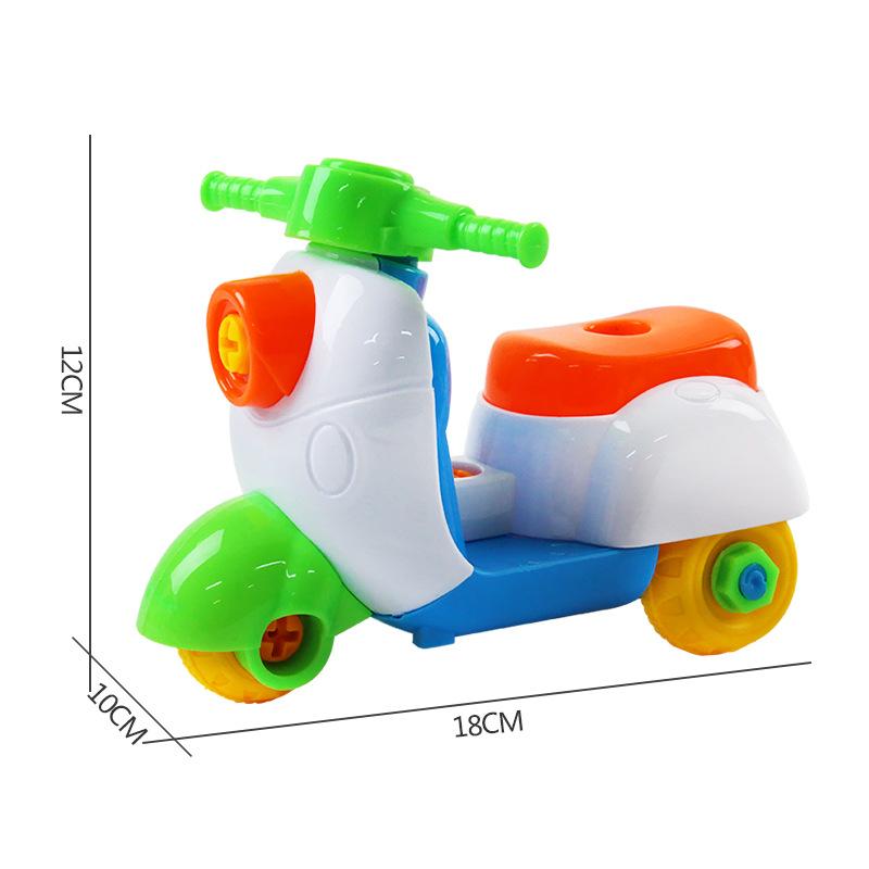 Children'S Assembly Nut Tool Disassembly Cartoon Car Cartoon Toy Assembly Car