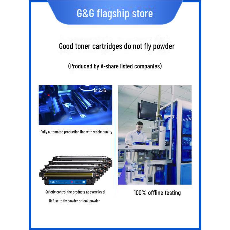 Gezhige Compatible Toner Cartridge for HP CE260A HP647A CP4025 4025n CP4525n