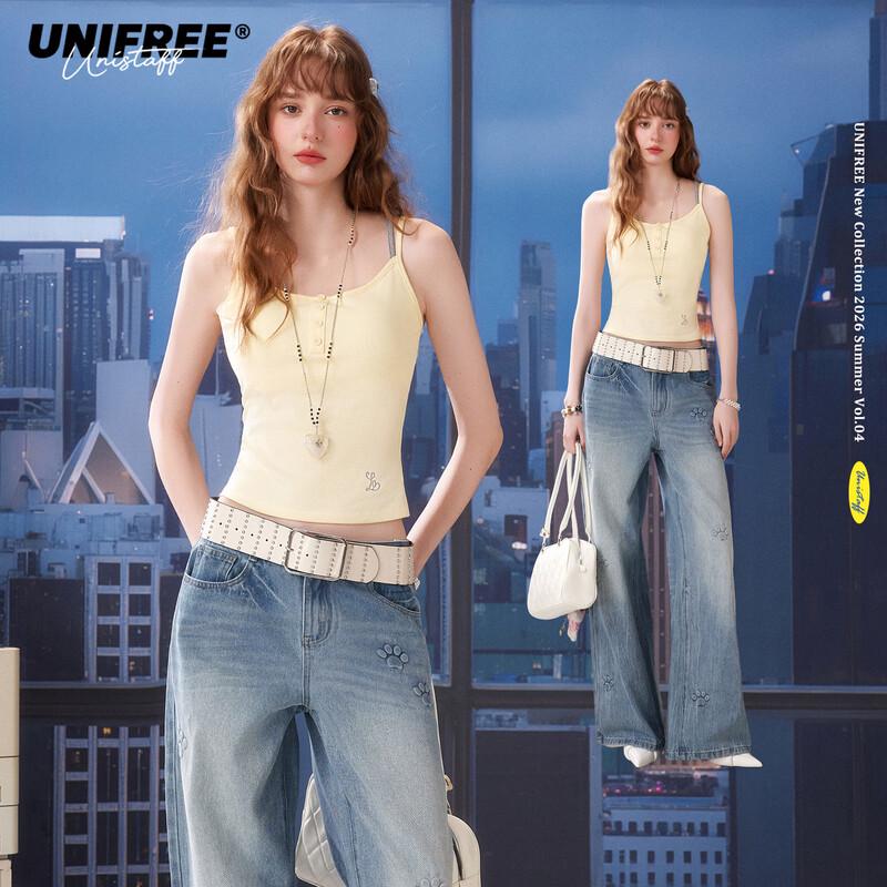 UNIFREE American Style Slim Camisole Top M