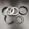 3~4inch Aluminum/Stainless Steel Vanjen Flange Set HD V-band Intercooler Tube Clamp for Cars