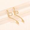 Women's Exaggerated Irregular Line Earrings
