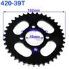 420/428 Chain Rear Sprocket 48mm-68mm Fit For 50cc 70cc 90cc 110cc 125cc ATV Go Kart Buggy Quad Dirt Bike Trike Motorcycle Parts