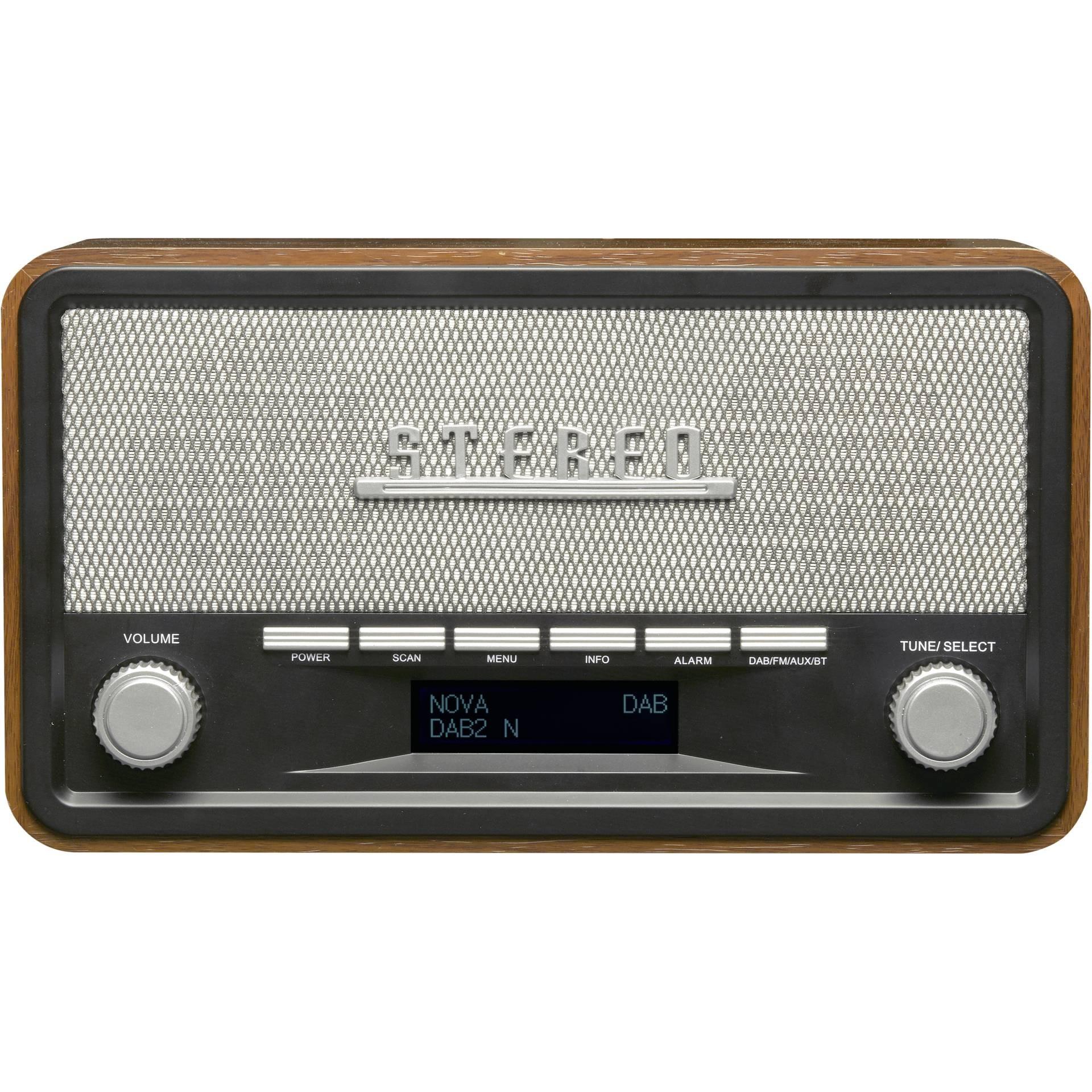 Denver Schwarz/Grau Personenradio Dab+ Fm Bluetooth 4W Dab-18 - Bild 5