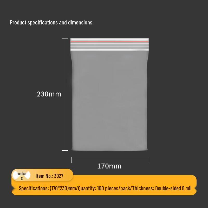 Deli A4 Self-Sealing Waterproof Storage Bags