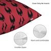 Hollow Knight Silksong Square Pillow Cases Cartoon Cushion Covers Fashion Zippered Decorative Pillowcase for Home 18x18