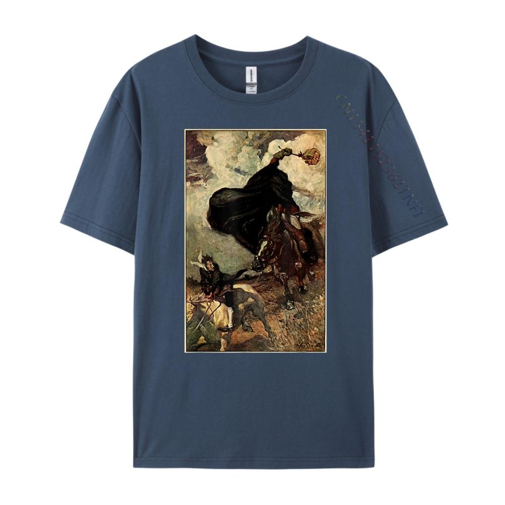 

Ichabod Crane Legend Of Sleepy Hollow Headless HorseUnisex Oversized T Shirt Gifts For Unisex Figures Tshirts 4XL