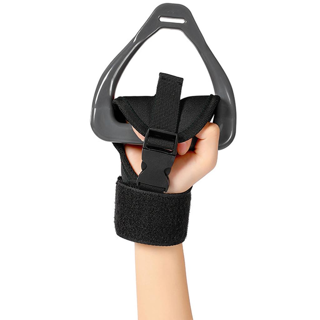 2 Pcs Auxiliary Training Gloves Finger Separation Prevent Spasms Hand Fist Finger Gloves for Stroke Rehabilitation