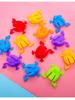 11 Pack Plastic Press Jump Frog Toys, Cute Finger Press Bouncing Frogs, Fun Stress Relief Toys, Perfect Party Favors