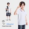 Boys' Sporty Short Sleeve Polo T-Shirt