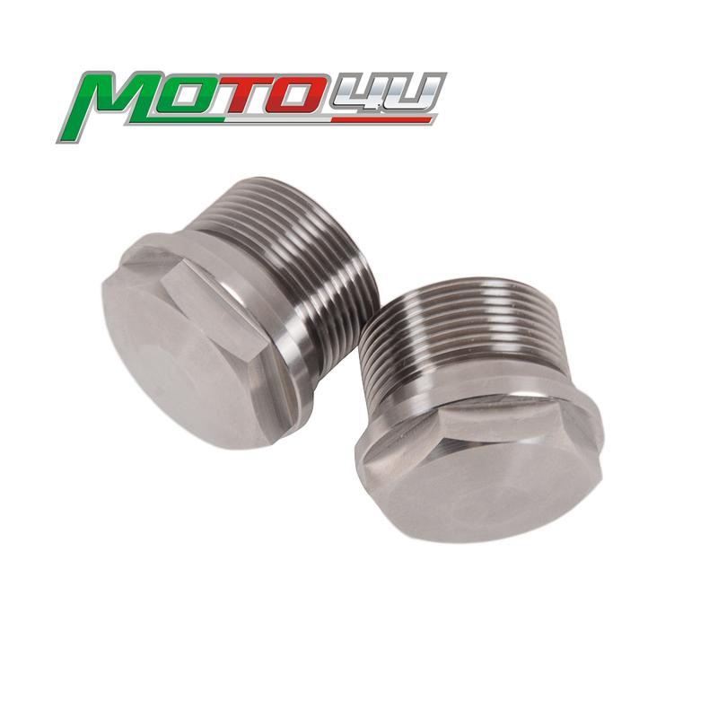2PCS For BMW R60 R75 R80 R100 R80g/s Titanium M30*1.5 Front Fork Blanking Plug Screw Front Fork Cap Bolt Motorcycle Accessories