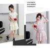 Girls' Set 2026 New Style Children's Fashionable Summer Thin Style Western Style Sleeveless T-shirt for Girls' Summer Clothes
