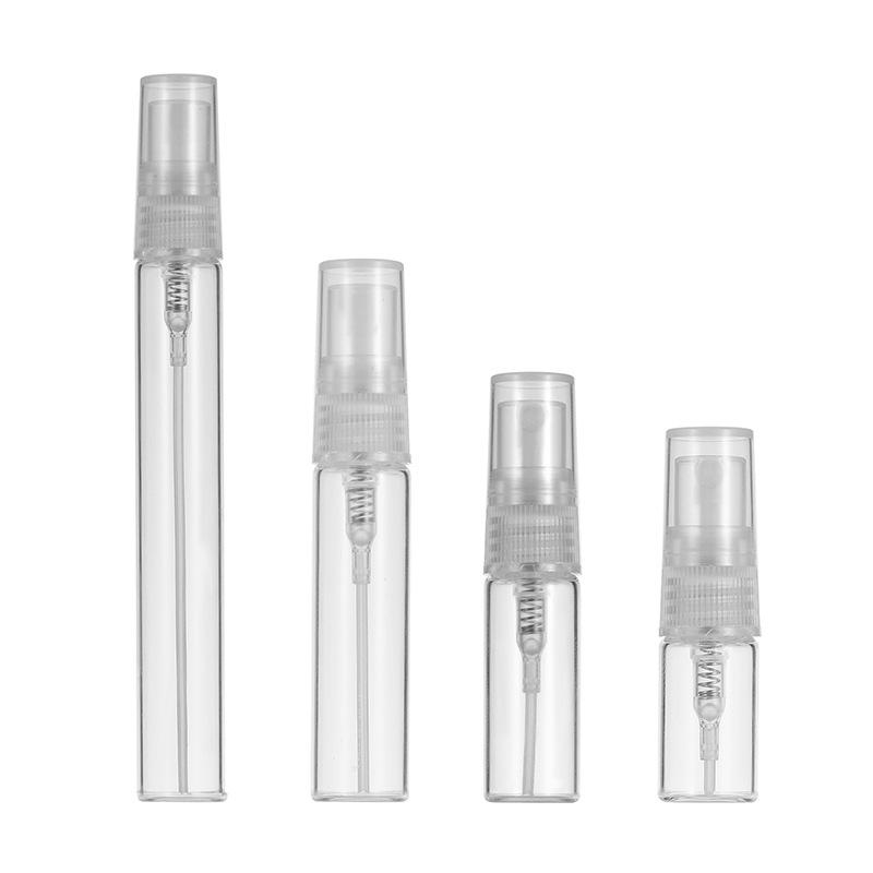 2ml, 3ml, 5ml, 10ml Glass Spray Bottles for Perfume Sampling and Decanting