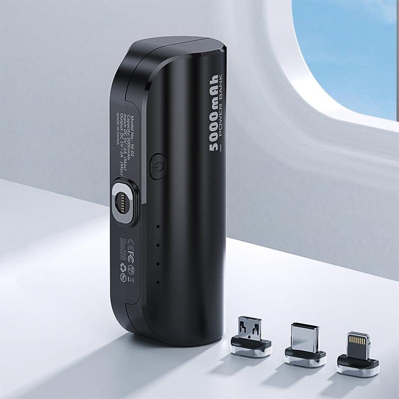 

CE 5000 мАч магнитное беспроводное 5 В быстрая зарядка портативное мини-мобильное зарядное устройство супер симпатичный черный цвет питания
