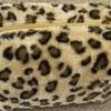 Astuccio Nero in Pelle e Borsa per Trucco da Donna: Grande Capacità, Custodia da Viaggio Portatile con Squisito Design a Macchie di Leopardo.