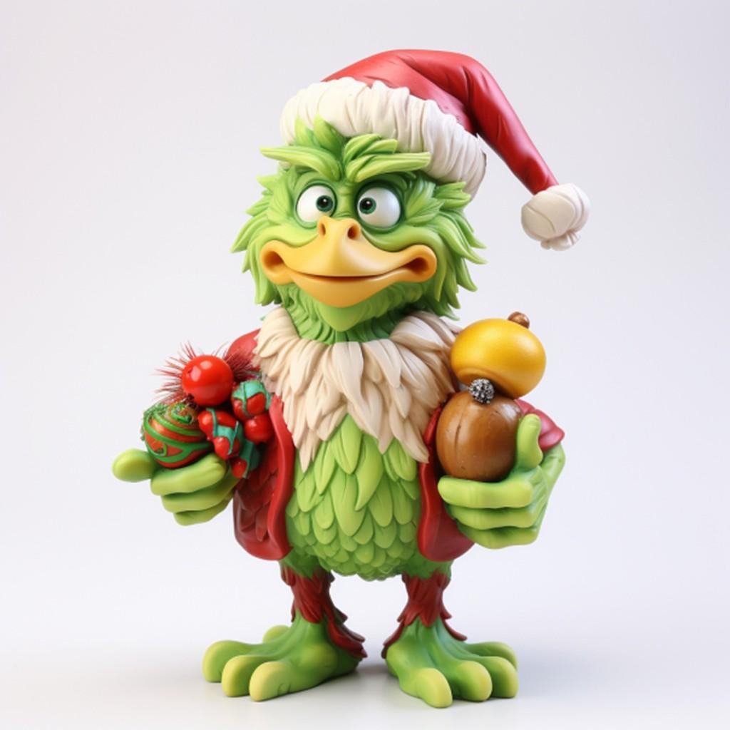 Acrylic Chicken Whimsical Car Accessory Charming Holiday Decor Tree