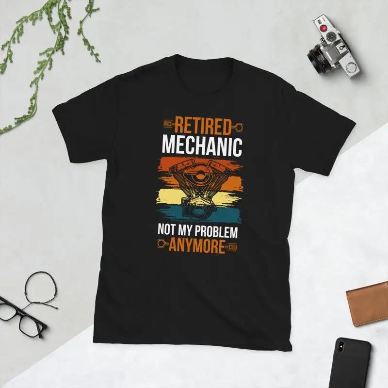 Retired Mechanic s Retirement Party T Shirt S разноцветный