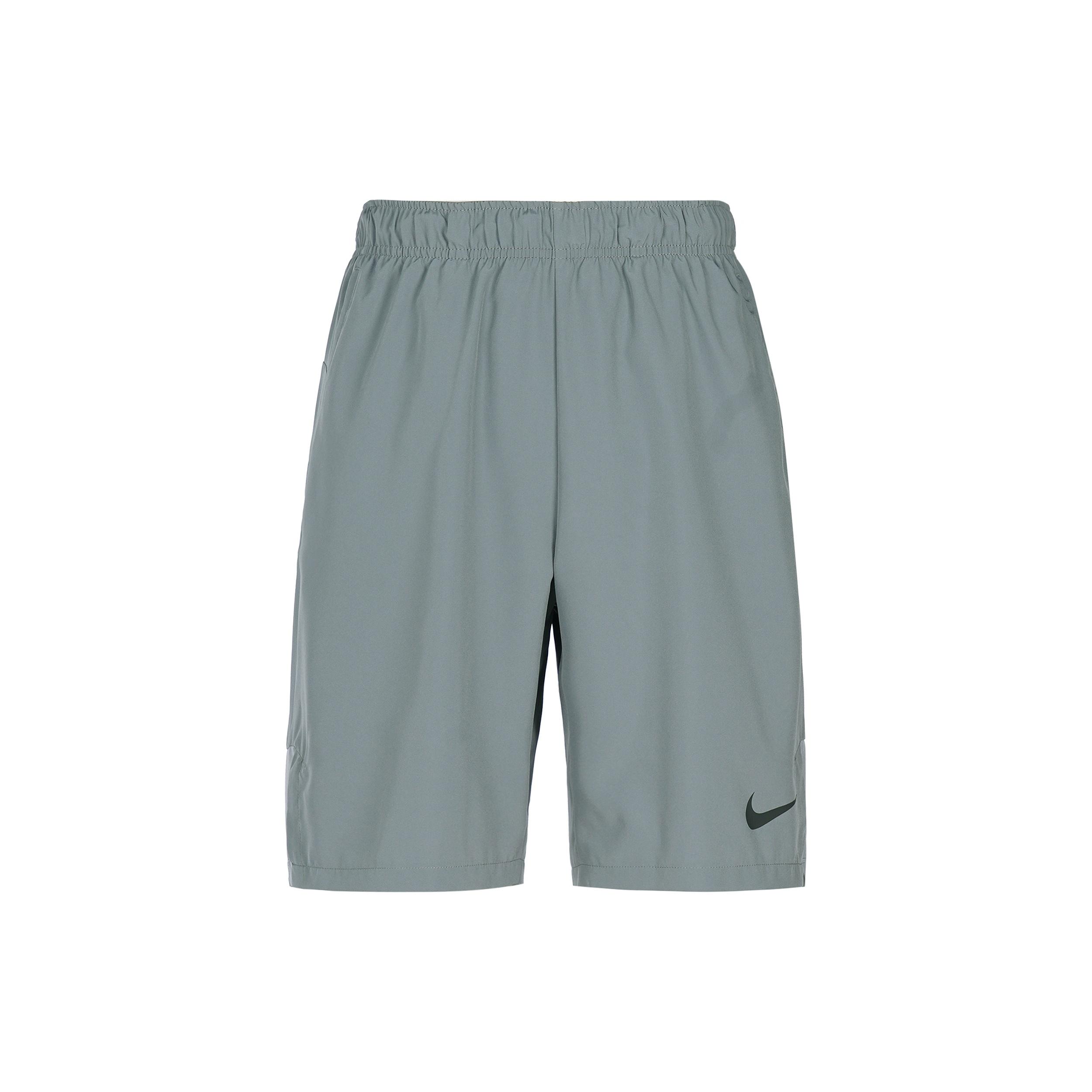 Nike Dri-FIT 9 Solid Color Woven Training Sports Shorts Gray Men s DM6618-084 S