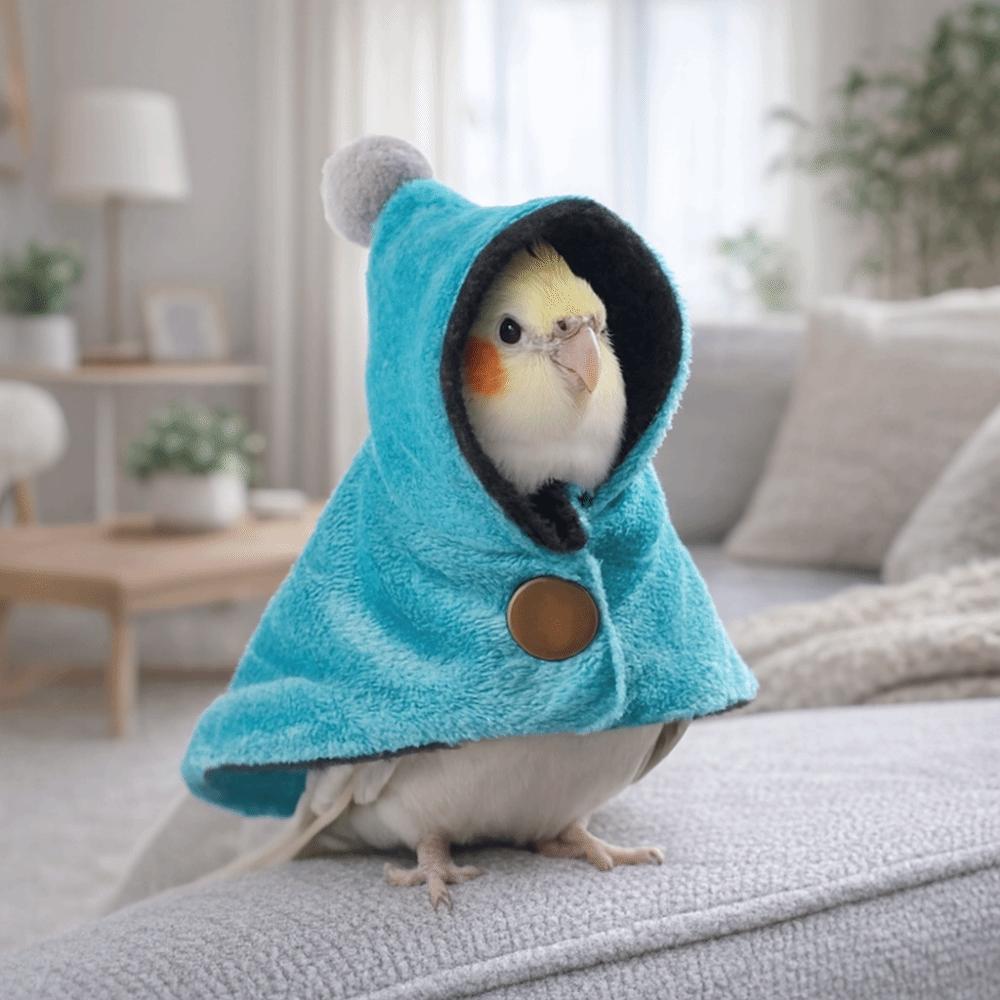 Warmer Vogellumhang Winddichte Vogel-Winterjacke Haustierbedarf Haustiervögel Oberbekleidung Herbst Winter