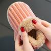 Kids Plush Shoes Winter Indoor Baby Warm Home Shoes Soft And Non-Slip Children's Shoes