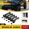 For Jeep Wrangler JK 2007-2018 Car Door Handle Cover Molding Trim Access 2SET