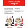 1 Pair Quick Release Battery Terminals Adapter Car Truck Caravan Workshop Tooling 12v Car Battery Connectors  Wire Cable