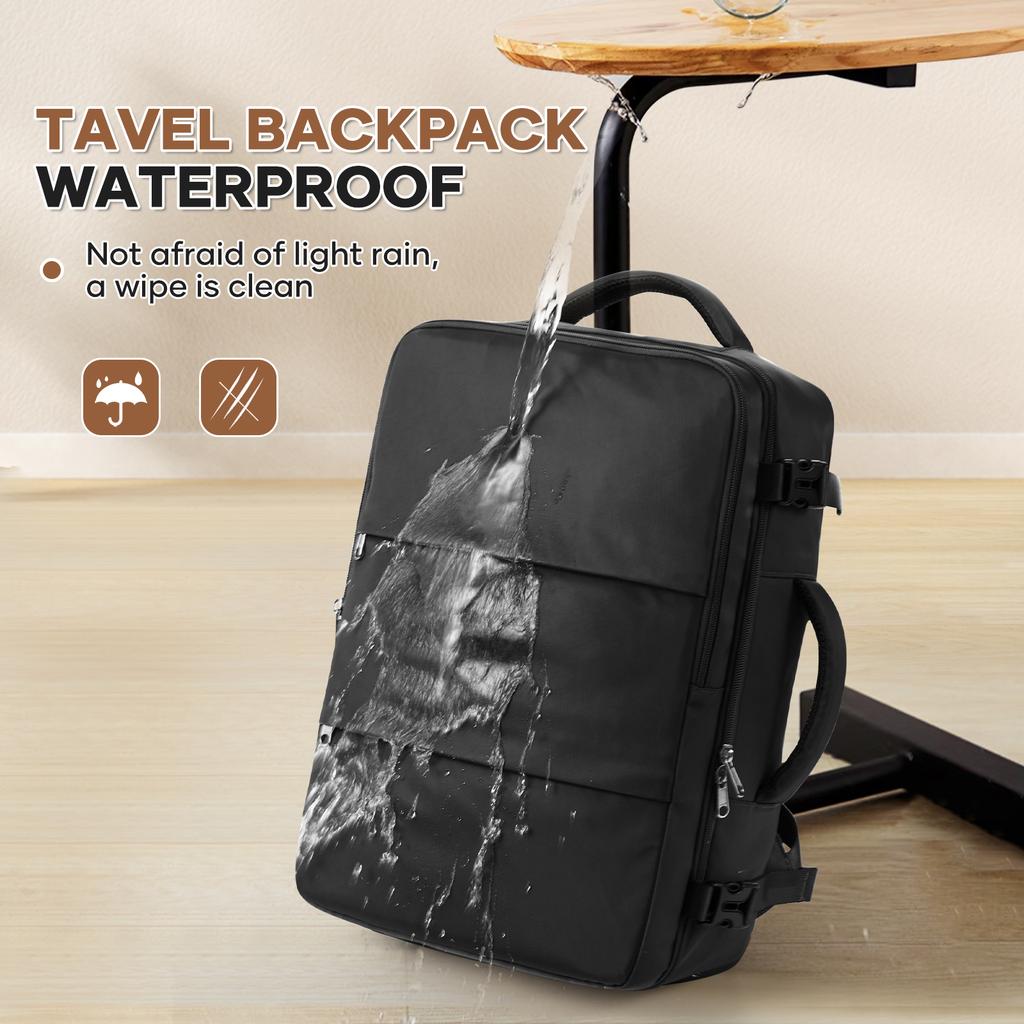 Large Capacity Travel Backpack Men Women's Bag, Laptop College Backpack Journey Carry On Backpack Hand Travel Bag Essentials