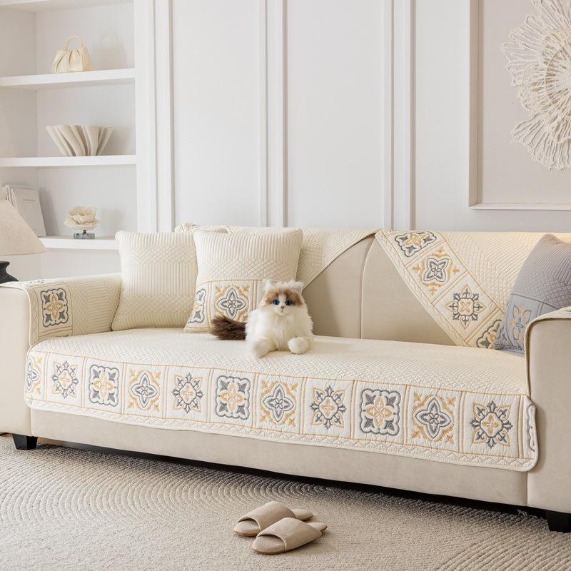 

Чехол для дивана Bohemia Jacquard, нескользящий, универсальный, для гостиной, для домашних животных, для детей, для дивана, для полотенец, защитный чехол для домашнего декора 70x70