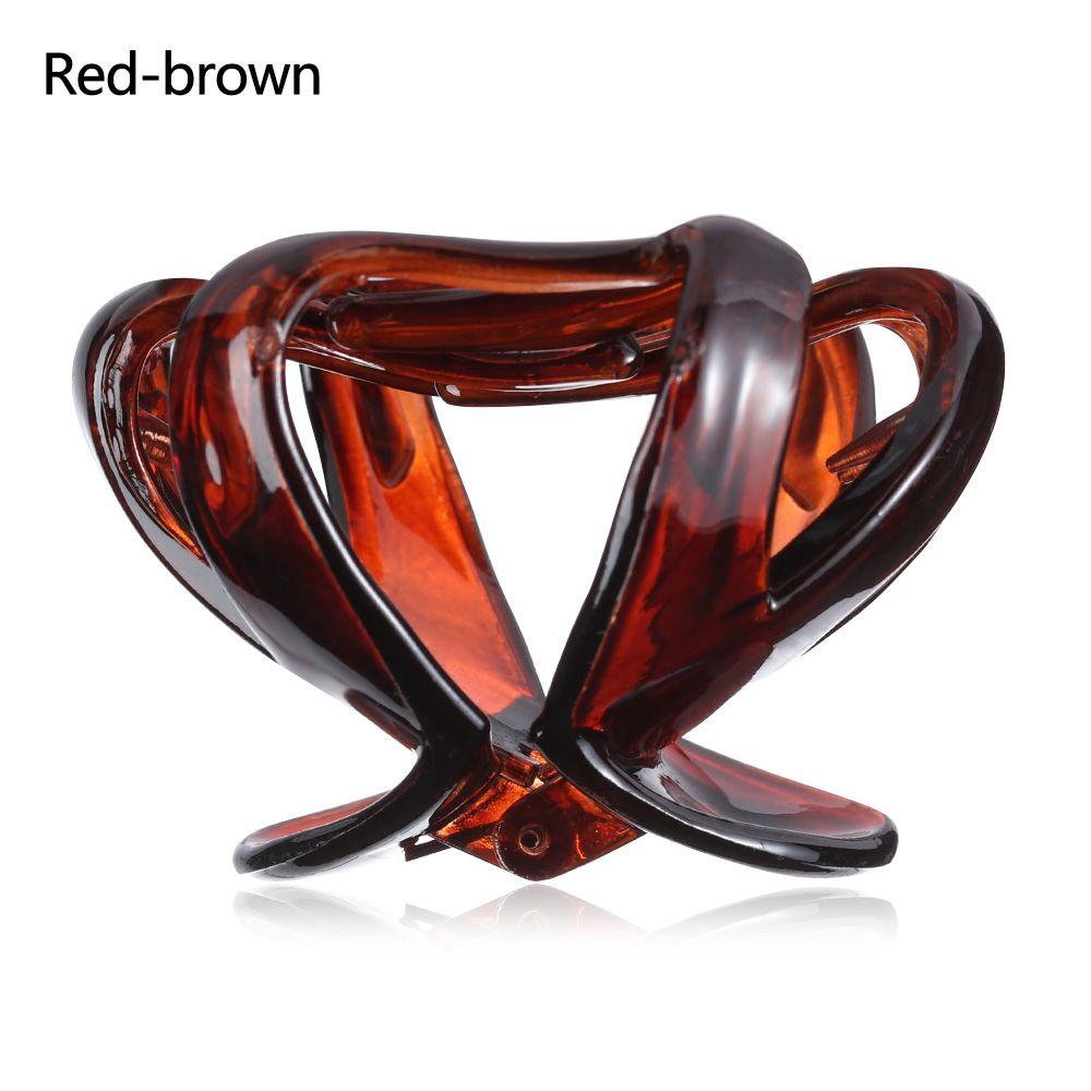 Acrylic Styling Tool Hair Accessories Hair Crab Claw Hairdressing Updo Clamps Butterfly Hairpins