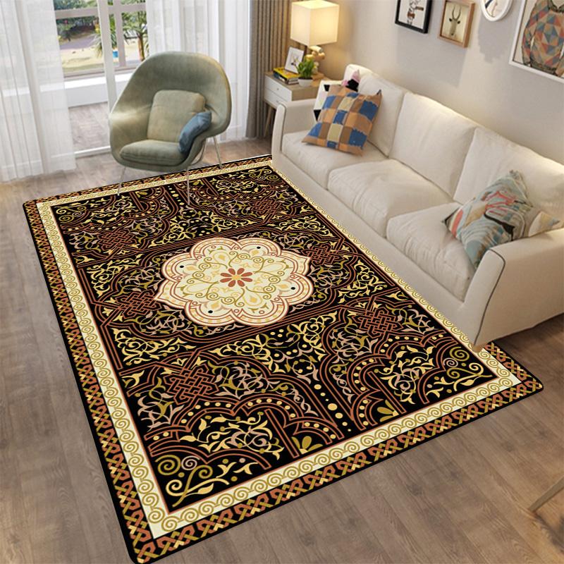 Modern Area Carpet Non-slip Floor Mat for Family Bedroom Indoor Children's Play Geometric Rugs Yoga Mats living room
