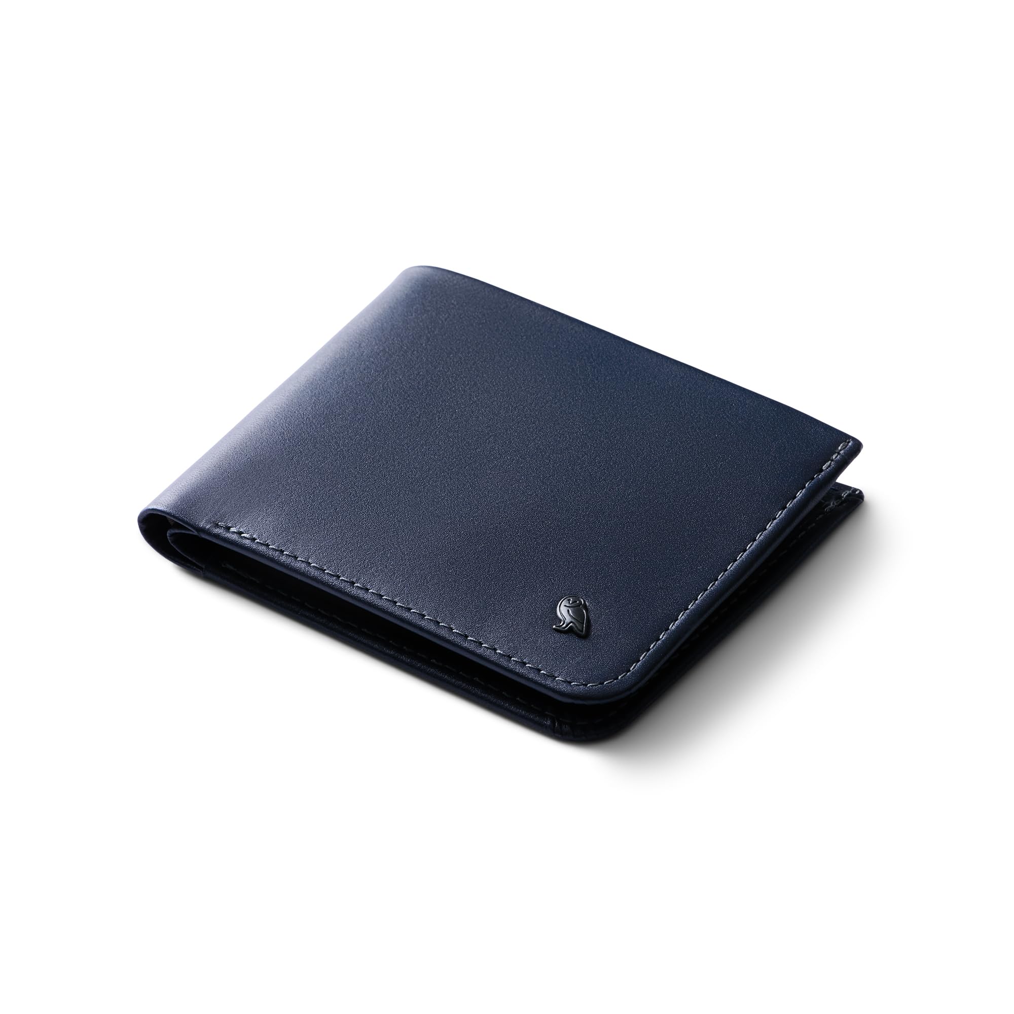 

Bellroy Hide Seek Slim Leather Wallet with RFID Option up to 12 Navy & (Holds Cards) -