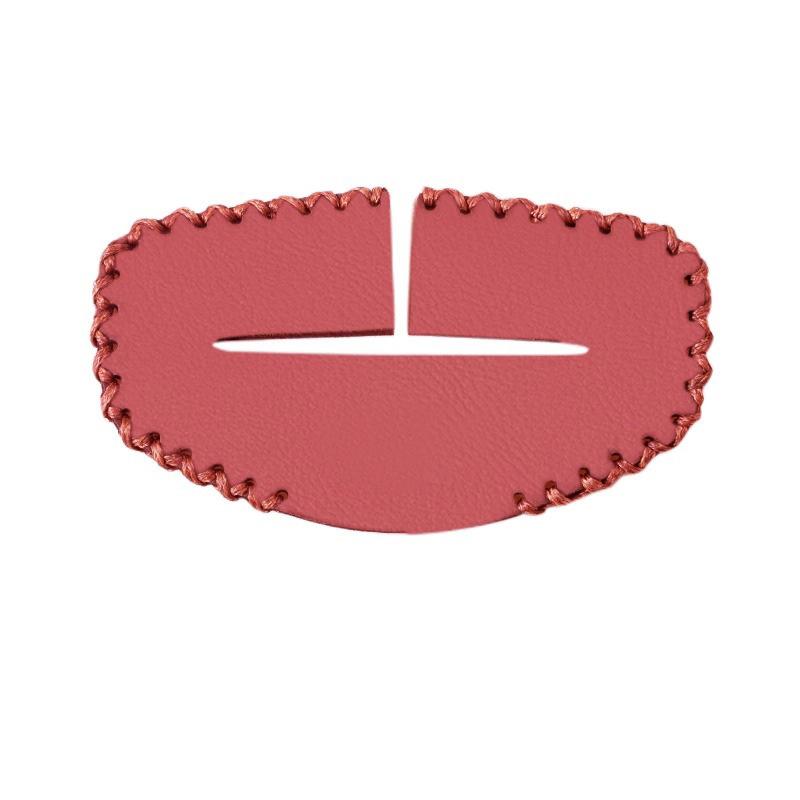 1PC Car Seatbelt Buckle Protective Cover PU Leather Anti-collision Anti-scratch Protective Cover Interior Modification Supplies