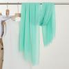 Monochrome Thin Scarf Women'S Sunscreen Shawl Solid Color Simple Imitation Cotton And Linen Silk Scarf High-End Yarn