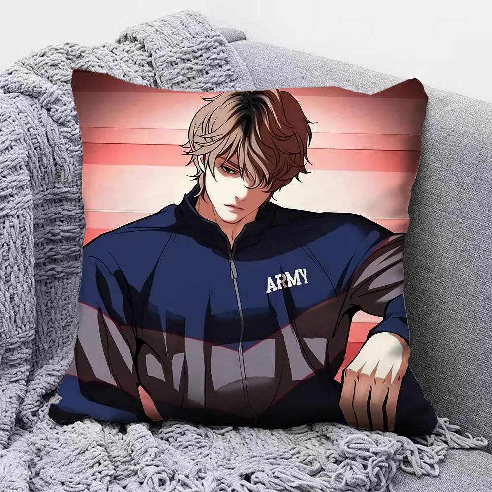 Lookism WEBTOON manhwa   Home Sofa Cushion Covers and Aecorative Custom Pillow Covers