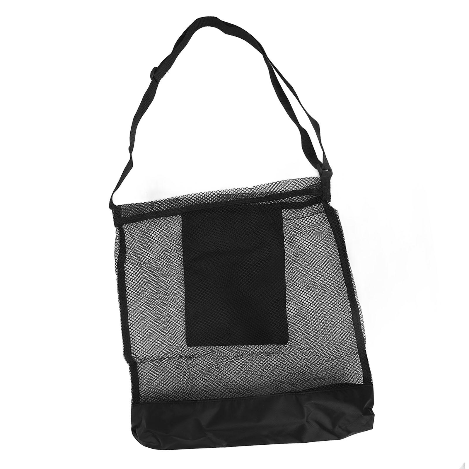 

Mesh Pouch Harvesting Bag Large Capacity Mushroom Foraging Bag with Adjustable Shoulder Strap for Garden Fruit Picking