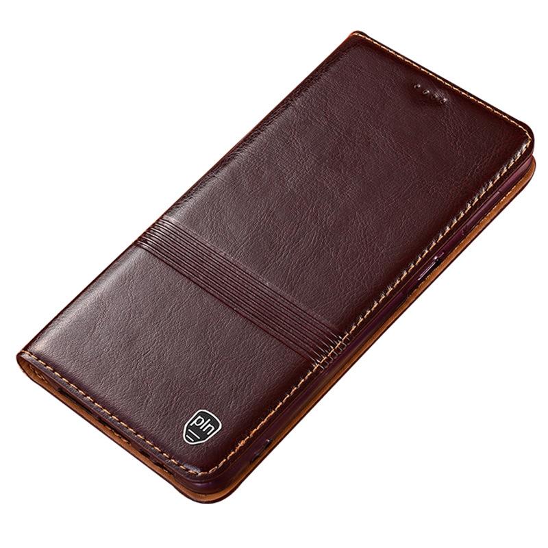 Étui à rabat en cuir véritable pour Huawei Nova 12 Pro, Nova 11 SE, 10, 9, 8 - Protégez votre téléphone avec style !