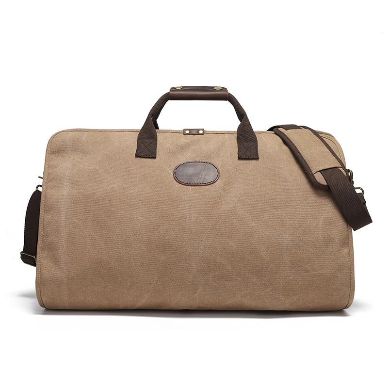 

Модная холщовая дорожная сумка, повседневная складная сумка для костюма, мужская сумка для ручной клади, сумка для обуви, сумка для хранения хаки