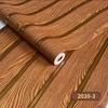 Self-Adhesive Imitation Wood Grain Wallpaper - Moisture-Proof Wall Decoration for Bedrooms