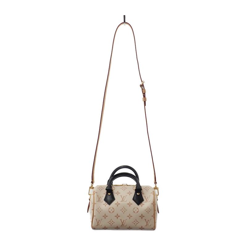 LOUIS VUITTON M46906 2WAY bag white/beige Women