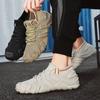 Frühling Neue Schuhe für Herren Strick Casual Socken Schuhe Rutschfest Flache Skateboard Schuhe Sommer Jugend Slip-on Slipper