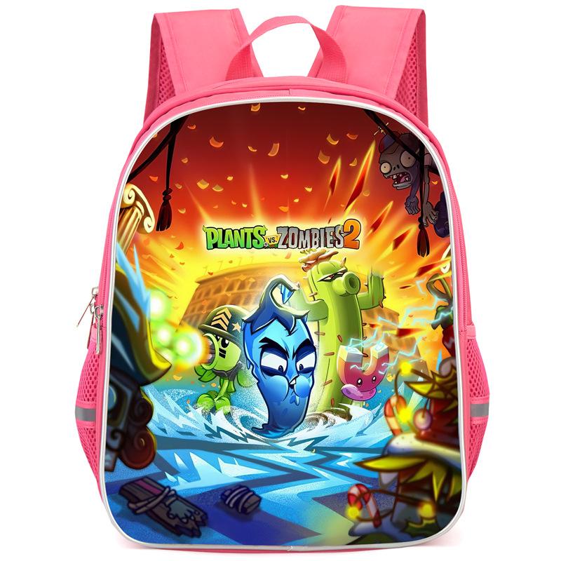 Plants Vs. Zombies Plants Vs. Zombies Anime Backpack Student Bag