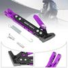 Universal Motorcycle Kickstand Telescopic Adjustable Metal Side Supports CNC Motorbike Scooters Parking Bracket Modified Parts