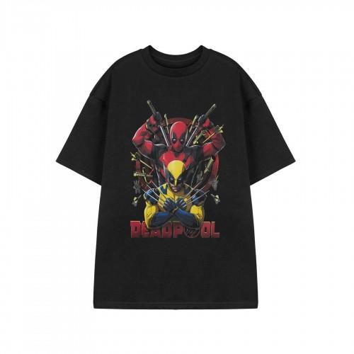 Deadpool & Wolverine Mens Knives Short-Sleeved T-Shirt