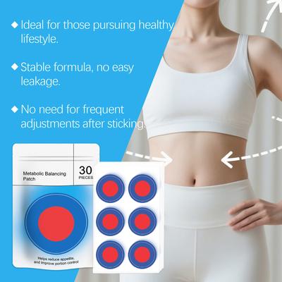 Körperpflaster Pflegepflaster, Eine Packung mit 30 Balance-Pflastern, Fördert das Gleichgewicht, Sanft und beruhigend(30 Stück/1 Stück)