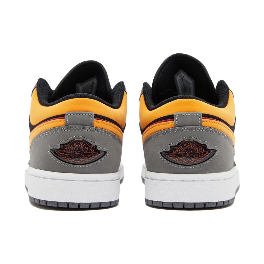 Air Jordan 1 Low SE Vivid Orange Pánské tenisky Šedá Černá Světle grafitová FN7308-008